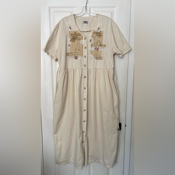 VINTAGE Cactus California Cotton Dress - Picture 6 of 9